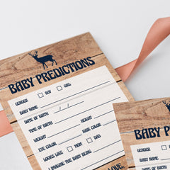 Digital download baby shower game predictions by LittleSizzle