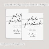Customize wedding guestbook sign template by LittleSizzle