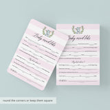 Elephant Baby Shower Mad Libs Game Printable