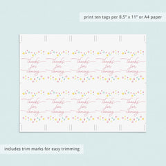 Sweet Pink Party Supplies for Girl Party Printables
