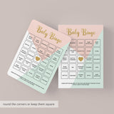 Gold Glitter Baby Shower Games by LittleSizzle