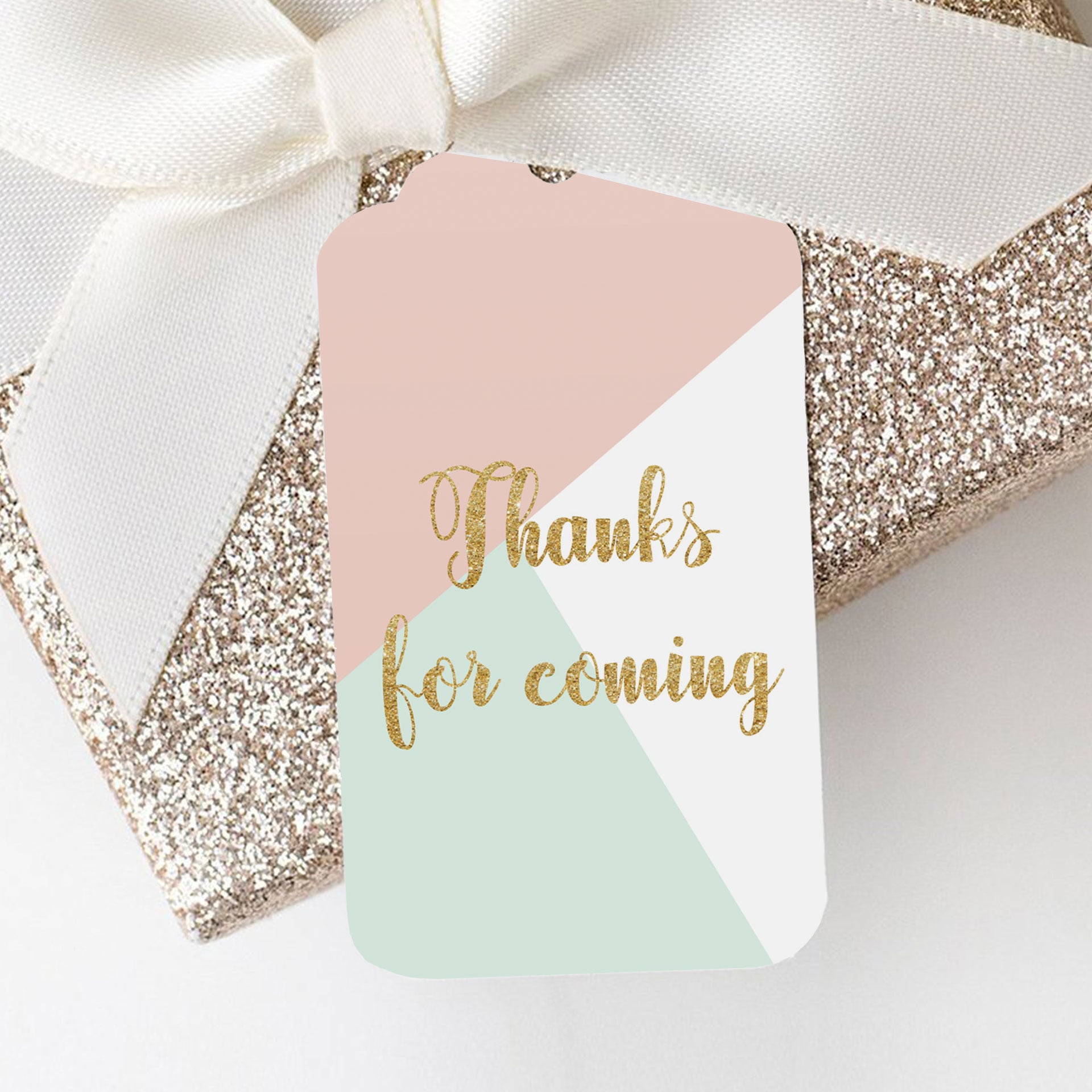 Printable favor tag for gender neutral baby shower by LittleSizzle