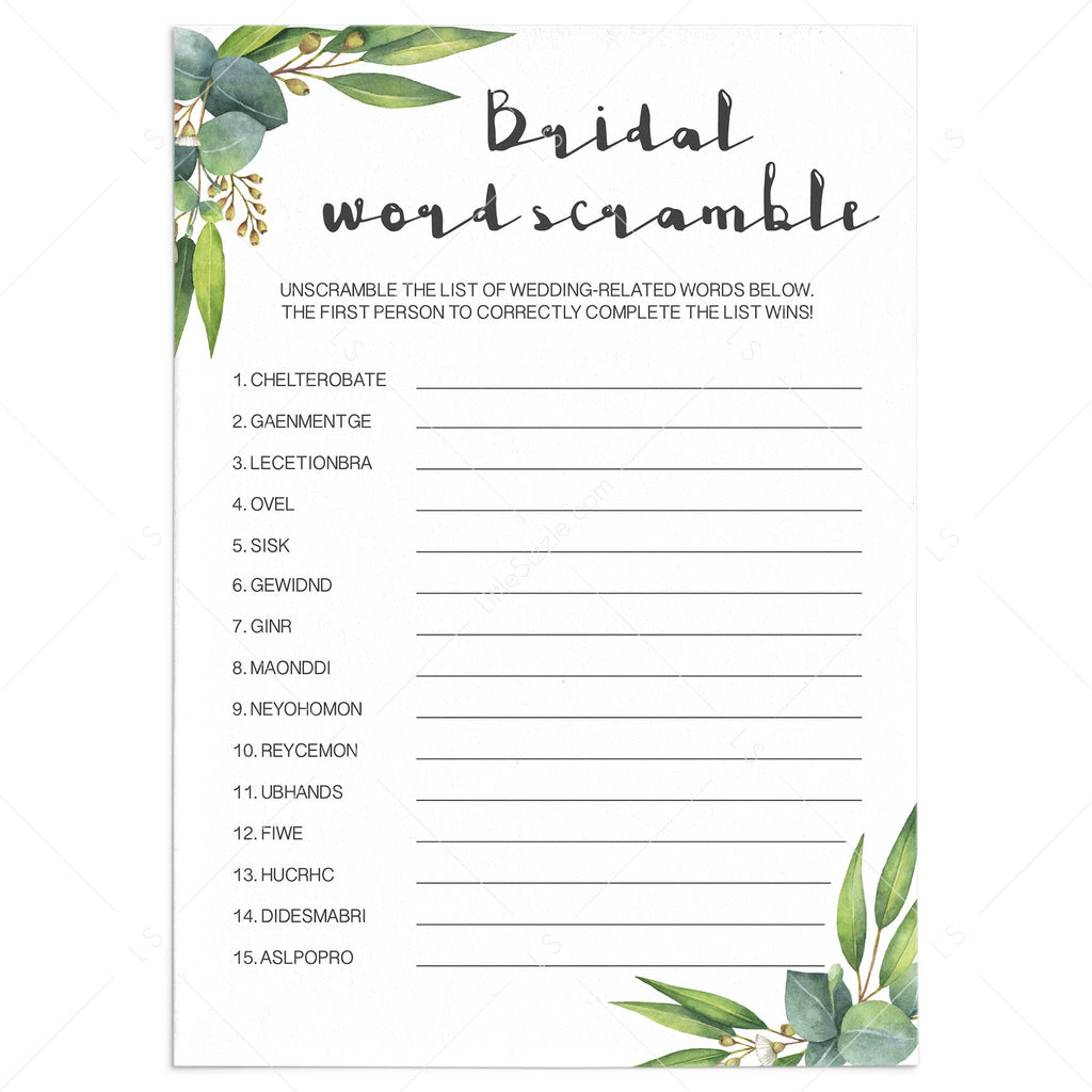 greenery-bridal-word-scramble-bridal-shower-game-printable-littlesizzle