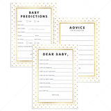 Neutral shower games gold themed baby shower by LittleSizzle