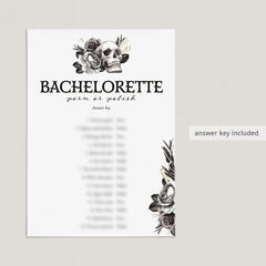 Bride or Die Bachelorette Porn or Polish Game with Answers