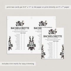 Bride or Die Bachelorette Porn or Polish Game with Answers