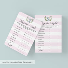Grey elephant party games for girl by LittleSizzle