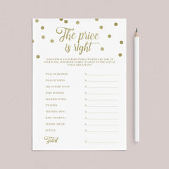 Download gold baby shower games by LittleSizzle