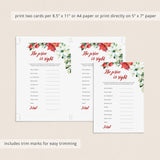 Red And White Baby Shower The Price Is Right Printable