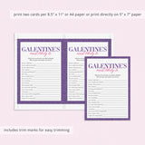 Galentine's Most Likely To Game Printable