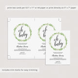 Editable Baby Shower Invitation by LittleSizzle