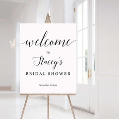 Elegant Bridal Shower Decorations Printable Table Signs
