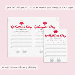 Fun Galentine's Day Game To Print At Home