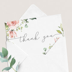 Blush Party Printables Gift Tracker and Thank Yous