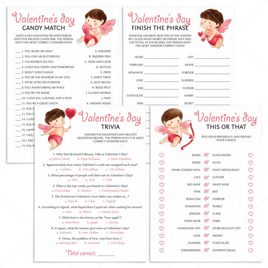 Social Distancing Valentine Day Party Games by LittleSizzle
