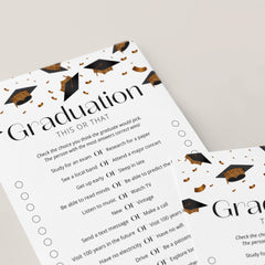 8 Graduation Party Games Printable