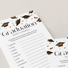 Printable Graduation Party Games Bundle