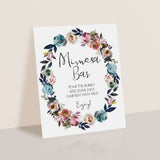 Printable Mimosa Sign for Boho Themed Shower