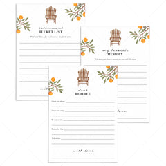 Retirement Wishes Cards for Her Printable by LittleSizzle
