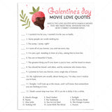 Zoom Galentine's Day Movie Quiz Instant Download by LittleSizzle