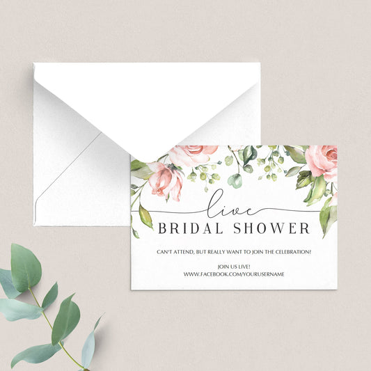 Online bridal shower invitation cards by LittleSizzle