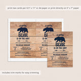 Mama bear baby shower invites by LittleSizzle
