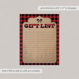 Lumberjack Party Decor Supplies Package