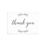 Elegant Thank You Cards Printable by LittleSizzle