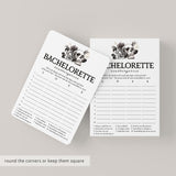 Skull Bachelorette Party Game Scattergories Printable