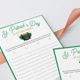 St. Patrick's Day Game For Kids Scattergories