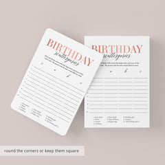 Born In 1938 85th Birthday Party Games Bundle For Women