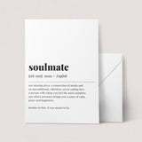 Soulmate Definition Print Instant Download