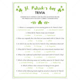 (Zoom) St Patricks Day Quiz For Adults by LittleSizzle
