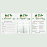 Printable St. Patrick's Day Games for Adults by LittleSizzle