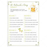 Fun Drinking Game for St. Patrick's Day Party by LittleSizzle