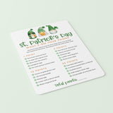 Printable St. Patrick's Day Games for Adults