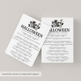 Printable Halloween Superstition Quiz with Answers