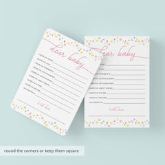 Rainbow Baby Shower Activity Pack Printable