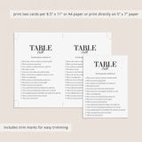 Printable Conversation Starter Table Talk Questions