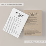 Printable Conversation Starter Table Talk Questions