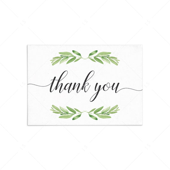 Printable Thank You Cards | Thanks For Coming Cards Instant Download ...