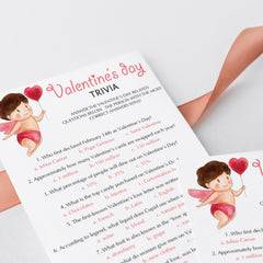 Printable & Zoom Valentine's Day Trivia Quiz