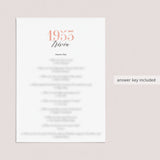 1953 Trivia Questions and Answers Printable