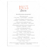 1953 Trivia Questions and Answers Printable by LittleSizzle