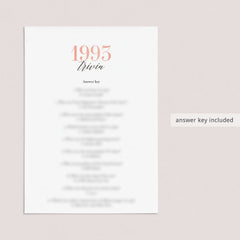1993 Trivia Questions and Answers Printable