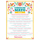 Printable Cinco de Mayo Trivia Game with Answer Key by LittleSizzle