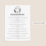 Housewarming Party Trivia Quiz with Answers Printable