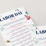 Labor Day Trivia with Answer Key Printable