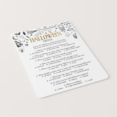 Witchy Halloween Trivia Quiz with Answers