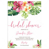 Summer Bridal Shower Invitation Template by LittleSizzle